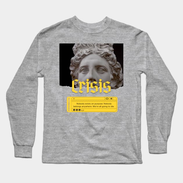 Existential Crisis Long Sleeve T-Shirt by Akima Designs
